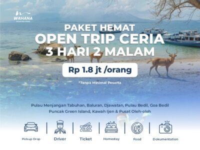 OPEN TRIP CERIA 3D2N ALL IN