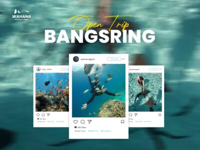Open Trip Rumah Apung Bangsring Underwater