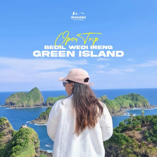 Open Trip Pulau Bedil Wedi Ireng Green Island