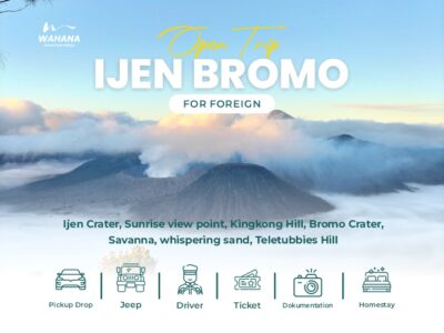 Trip Ijen-Bromo  FOR FOREIGN TOURISTS