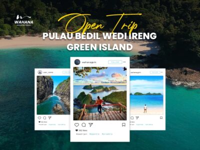 Open Trip Pulau Bedil Wedi Ireng Green Island